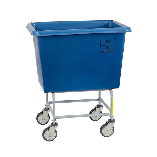 Elevated Basket Truck, Poly, 8 Bushel, Blue